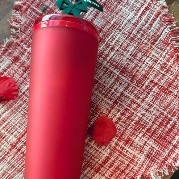 Starbucks Matte Red Tumbler - Picture 2 of 3